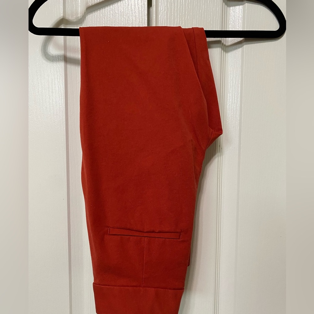 Banana republic size 00p orange dress pants never worn